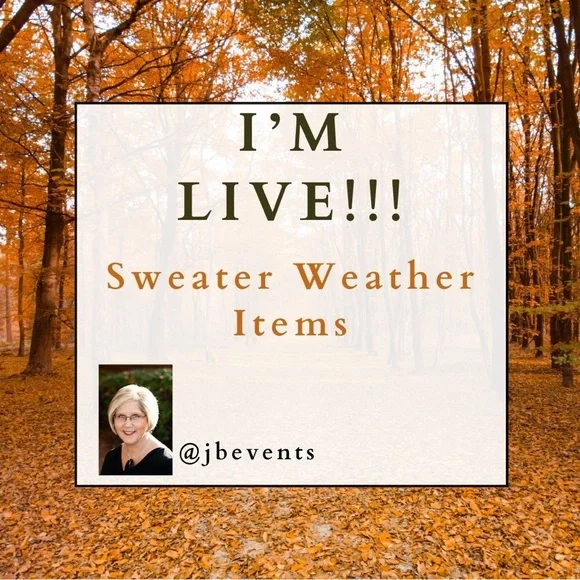 ‼️@jbevents‼️ I’M LIVE featuring Sweater Weather Items - Picture 1 of 1
